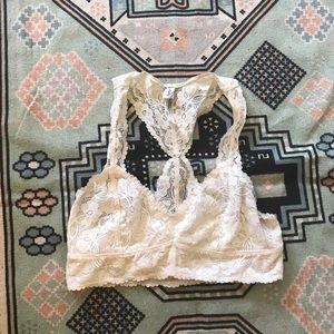 Free People Intimately Racerback Bralette Lace